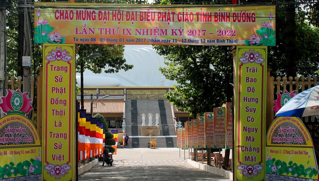 Bình Dương: Trước thềm đại hội đại biểu Phật giáo lần thứ IX, nhiệm kỳ 2017 - 2022