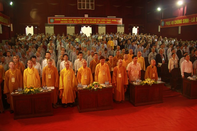 Thái Bình: Đại hội đại biểu Phật giáo huyện Tiền Hải lần V