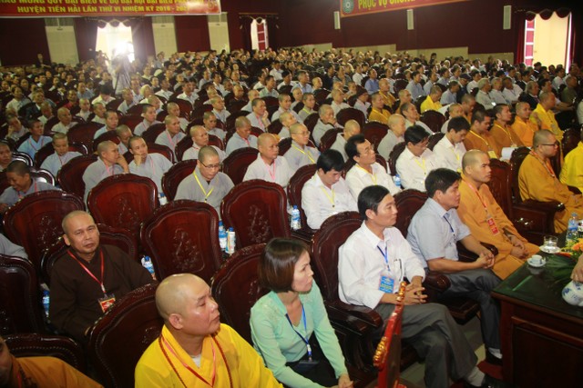 Thái Bình: Đại hội đại biểu Phật giáo huyện Tiền Hải lần V