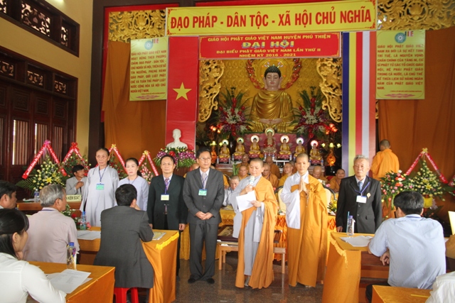 Gia Lai: Đại hội đại biểu Phật giáo huyện Phú Thiện, nhiệm kỳ 2016 - 2021