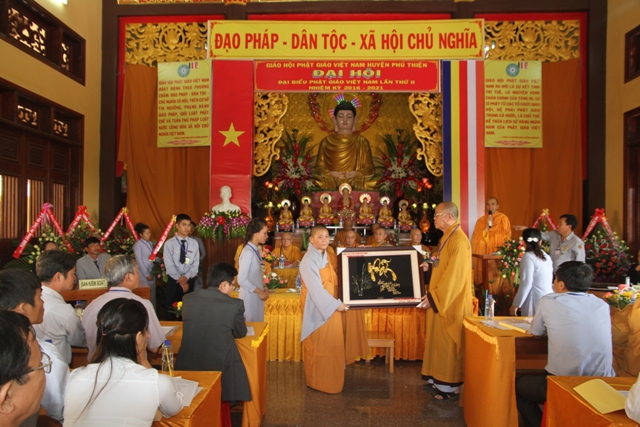 Gia Lai: Đại hội đại biểu Phật giáo huyện Phú Thiện, nhiệm kỳ 2016 - 2021