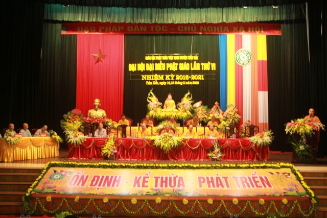 Thái Bình: Đại hội đại biểu Phật giáo huyện Tiền Hải lần V
