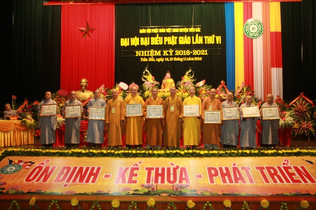 Thái Bình: Đại hội đại biểu Phật giáo huyện Tiền Hải lần V