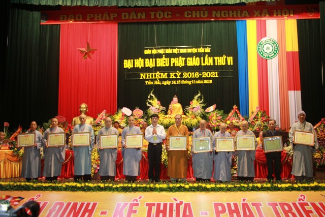 Thái Bình: Đại hội đại biểu Phật giáo huyện Tiền Hải lần V
