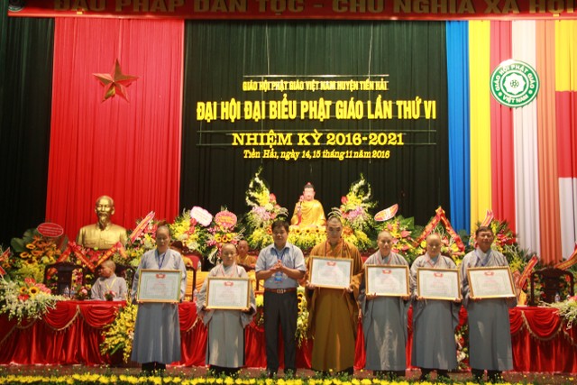 Thái Bình: Đại hội đại biểu Phật giáo huyện Tiền Hải lần V