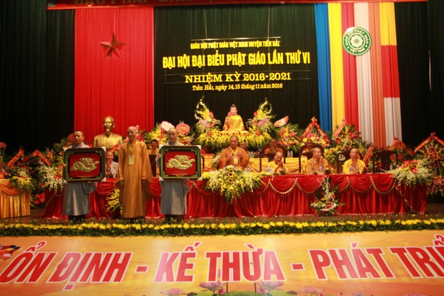 Thái Bình: Đại hội đại biểu Phật giáo huyện Tiền Hải lần V