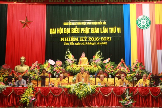 Thái Bình: Đại hội đại biểu Phật giáo huyện Tiền Hải lần V