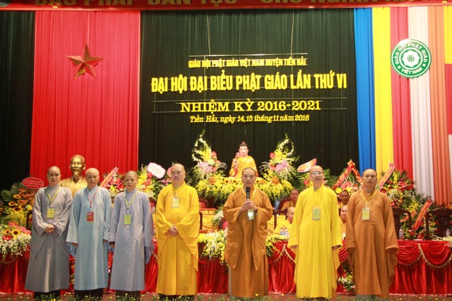 Thái Bình: Đại hội đại biểu Phật giáo huyện Tiền Hải lần V
