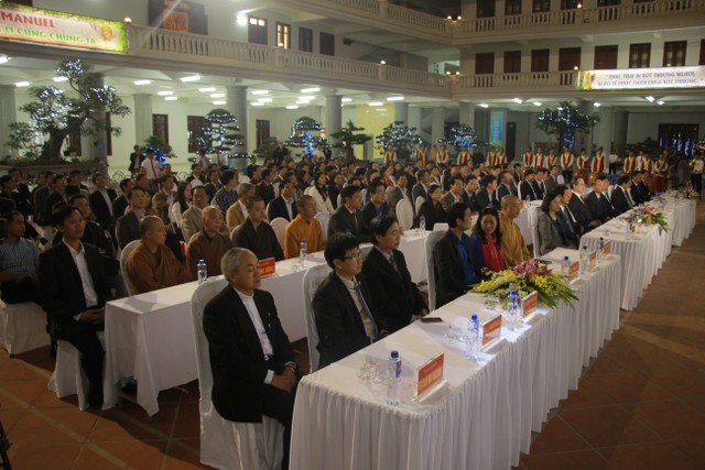 Thái Bình: BTS PG tỉnh thăm và chúc mừng Giáng sinh tại Tòa Giám mục
