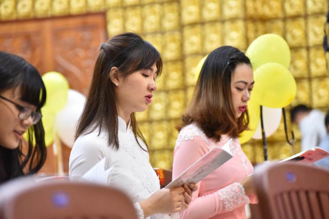 Chùa Giác Ngộ: Lễ hằng thuận của 2 Phật tử Pháp Đạo và Hoa Tâm