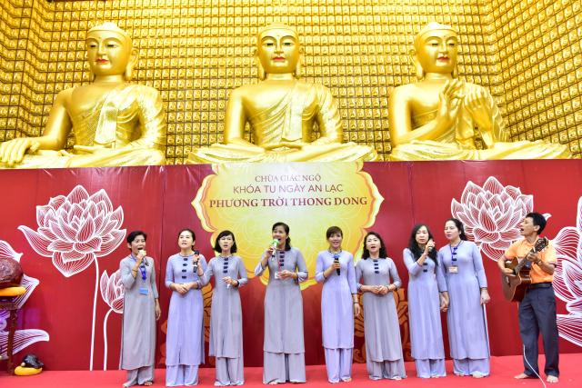 Chùa Giác Ngộ: Khóa tu ngày an lạc lần 8