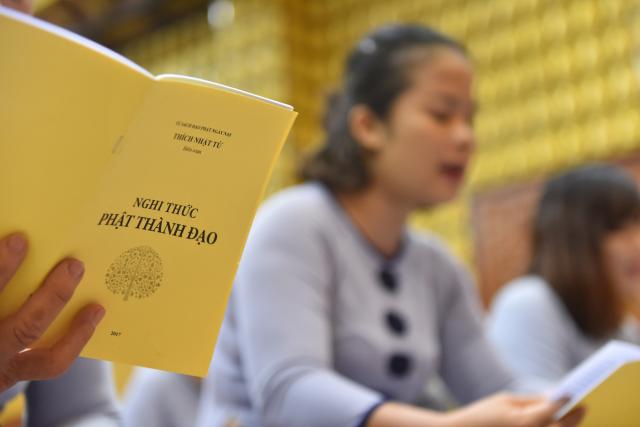 Chùa Giác Ngộ: Long trọng tổ chức khóa lễ Phật Thành Đạo PL. 2560
