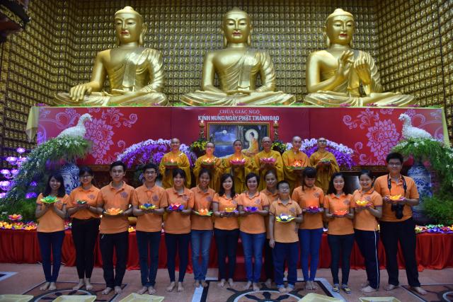 Chùa Giác Ngộ: Long trọng tổ chức khóa lễ Phật Thành Đạo PL. 2560