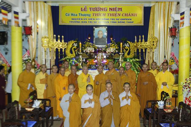 Đồng Tháp: Lễ tưởng niệm Cố HT. Thích Thiện Chánh