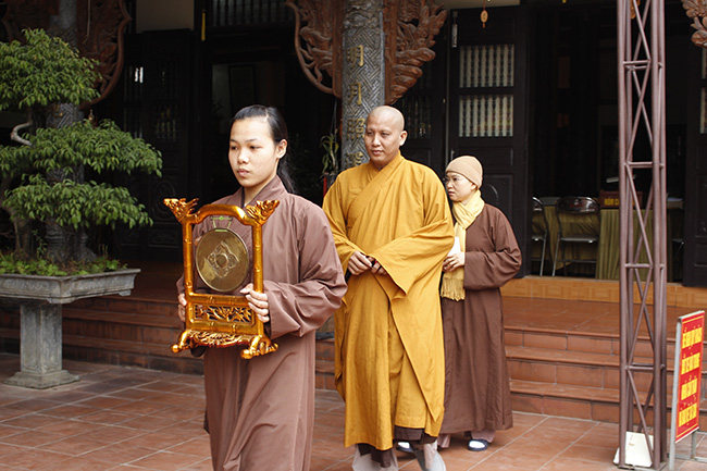 Hà Nội: Chùa Tăng Phúc tổ chức khoá tu “ Theo dấu chân Phật” lần thứ 5