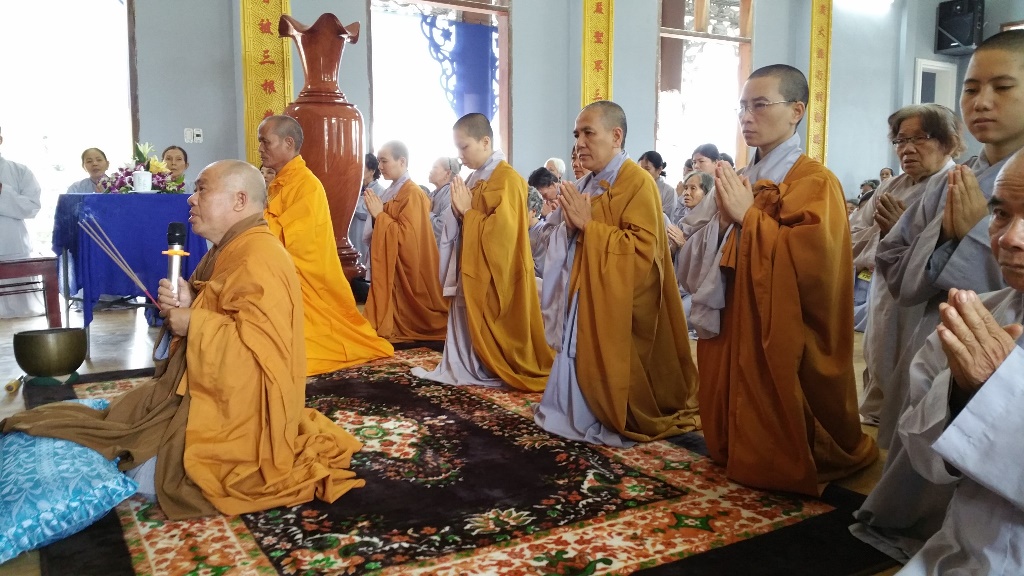 Khóa tu cuối năm tại chùa Linh Sơn Pháp Ấn