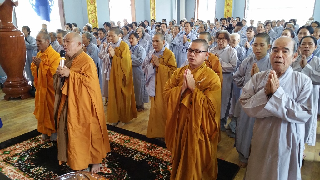 Khóa tu cuối năm tại chùa Linh Sơn Pháp Ấn