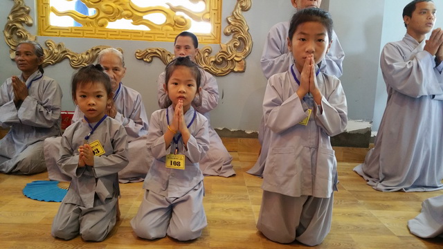 Khóa tu cuối năm tại chùa Linh Sơn Pháp Ấn