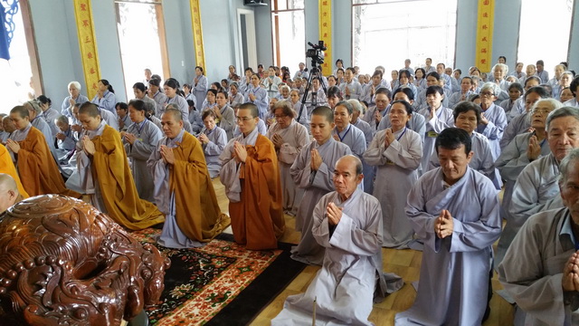 Khóa tu cuối năm tại chùa Linh Sơn Pháp Ấn