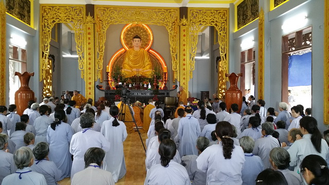 Khóa tu cuối năm tại chùa Linh Sơn Pháp Ấn