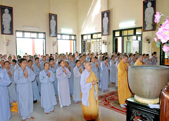 Khánh Hòa: Ninh Hòa tổ chức khóa tu một ngày an lạc lần V