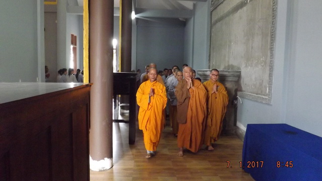 Khóa tu cuối năm tại chùa Linh Sơn Pháp Ấn