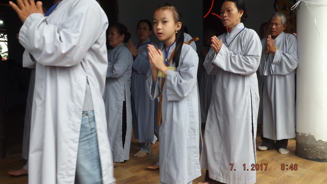 Khóa tu cuối năm tại chùa Linh Sơn Pháp Ấn