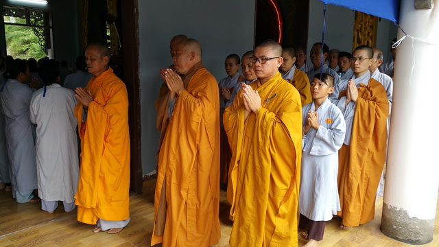 Khóa tu cuối năm tại chùa Linh Sơn Pháp Ấn