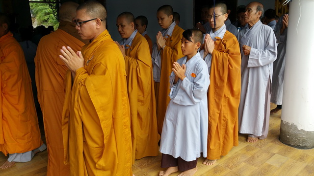 Khóa tu cuối năm tại chùa Linh Sơn Pháp Ấn