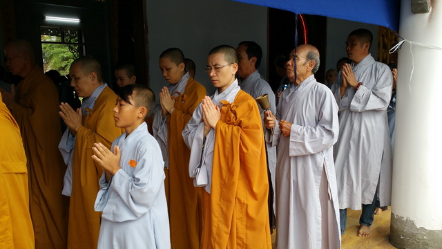 Khóa tu cuối năm tại chùa Linh Sơn Pháp Ấn