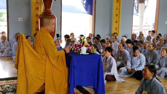 Khóa tu cuối năm tại chùa Linh Sơn Pháp Ấn