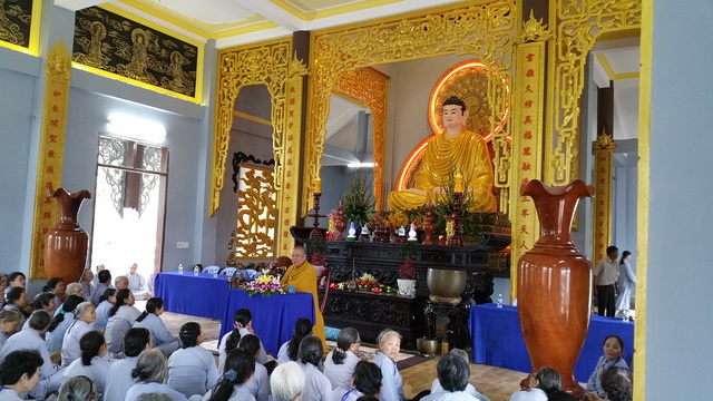 Khóa tu cuối năm tại chùa Linh Sơn Pháp Ấn