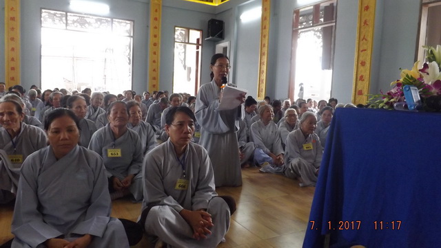 Khóa tu cuối năm tại chùa Linh Sơn Pháp Ấn