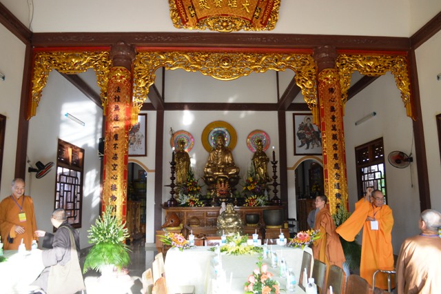 Ấn tượng chùa cổ Báo Ân trên quê hương Bồ Tát Quảng Đức