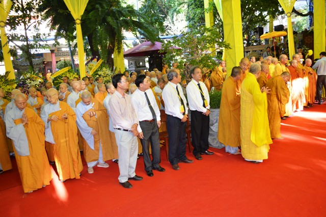 Khánh Hòa: Lễ Tưởng niệm và Phụng tống kim quan Đức Phó Pháp chủ Trưởng lão Hòa thượng Thích Thiện Bình nhập phù đồ