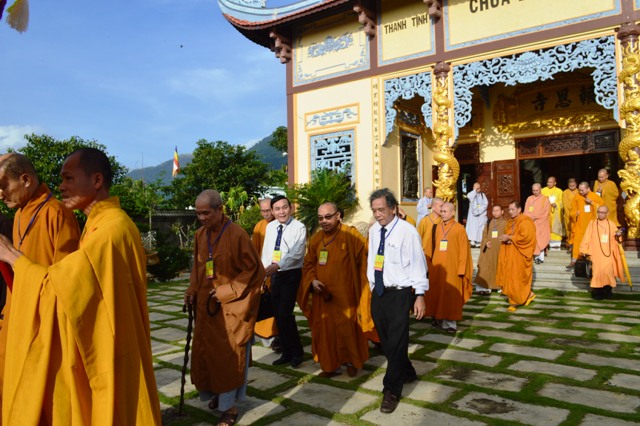 Ấn tượng chùa cổ Báo Ân trên quê hương Bồ Tát Quảng Đức