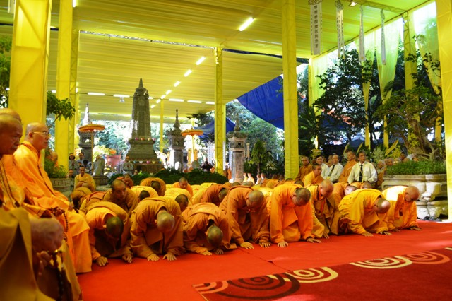 Khánh Hòa: Lễ Tưởng niệm và Phụng tống kim quan Đức Phó Pháp chủ Trưởng lão Hòa thượng Thích Thiện Bình nhập phù đồ