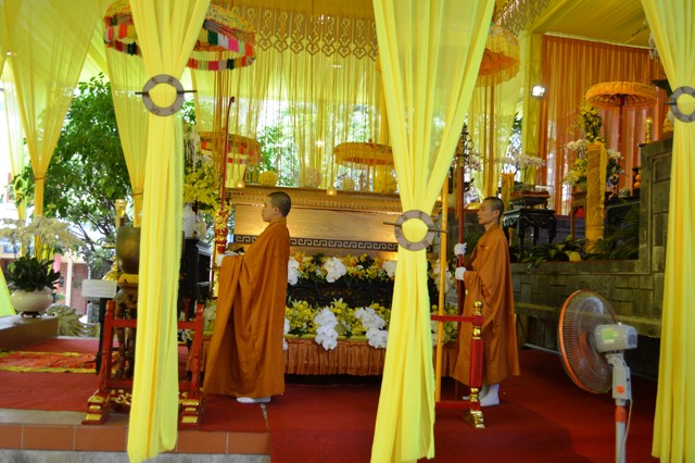 Khánh Hòa: Lễ Tưởng niệm và Phụng tống kim quan Đức Phó Pháp chủ Trưởng lão Hòa thượng Thích Thiện Bình nhập phù đồ