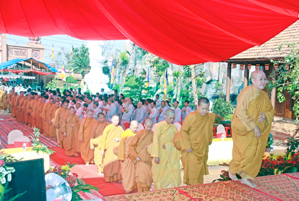 Đắk Lắk :Lễ Bổ Nhiệm Trụ Trì Tịnh xá Ngọc Chánh