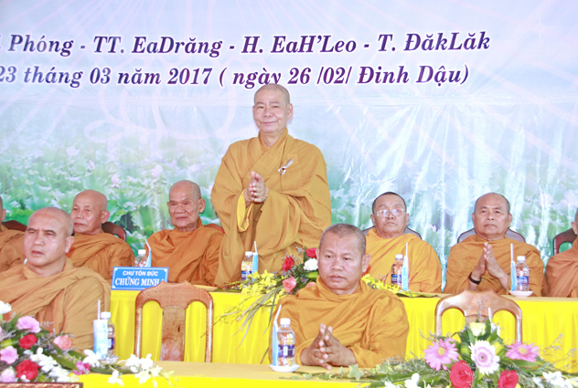 Đắk Lắk :Lễ Bổ Nhiệm Trụ Trì Tịnh xá Ngọc Chánh