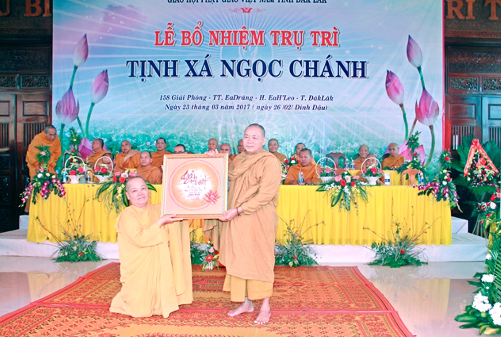 Đắk Lắk :Lễ Bổ Nhiệm Trụ Trì Tịnh xá Ngọc Chánh
