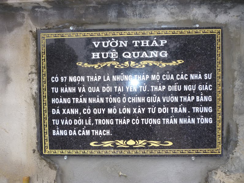 Những điều linh thiêng kỳ lạ ở Hòn Ngọc- Mắt Rồng Và Vườn Tháp Huệ Quang Yên Tử.