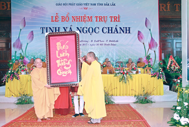 Đắk Lắk :Lễ Bổ Nhiệm Trụ Trì Tịnh xá Ngọc Chánh