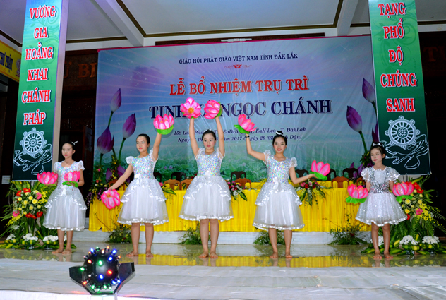 Đắk Lắk :Lễ Bổ Nhiệm Trụ Trì Tịnh xá Ngọc Chánh