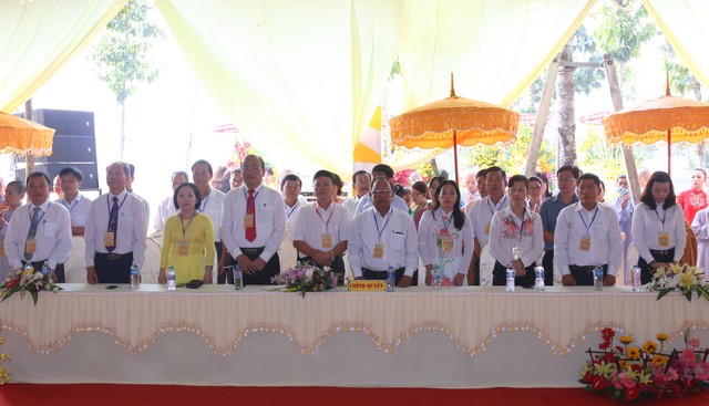 Bình Dương: Trọng thể diễn ra khai mạc Đại Lễ Tưởng Niệm Đức Thánh Tổ Ni Đại Ái Đạo