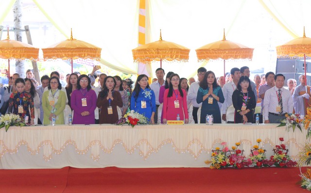 Bình Dương: Trọng thể diễn ra khai mạc Đại Lễ Tưởng Niệm Đức Thánh Tổ Ni Đại Ái Đạo