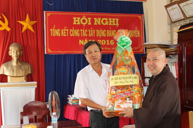 Phật giáo Đồng Tháp chúc tết Chính quyền tỉnh