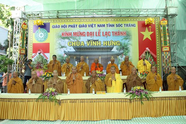 Sóc Trăng: Lễ lạc thành chùa Vĩnh Hưng và Tưởng niệm cố TT. Thích Thanh Chương