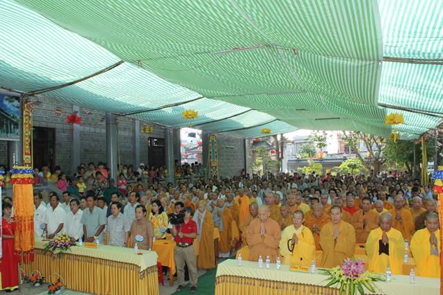 Sóc Trăng: Lễ lạc thành chùa Vĩnh Hưng và Tưởng niệm cố TT. Thích Thanh Chương