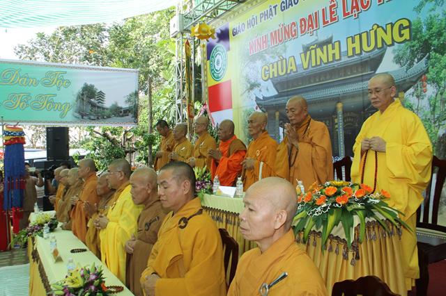 Sóc Trăng: Lễ lạc thành chùa Vĩnh Hưng và Tưởng niệm cố TT. Thích Thanh Chương